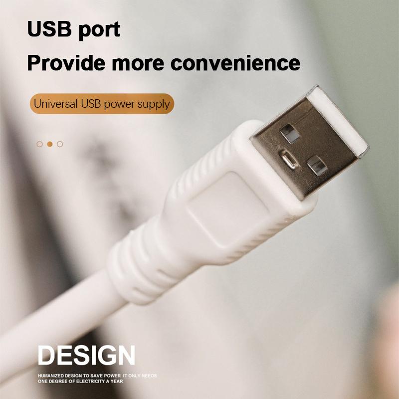 USB Reading Night Lights LEDs Super Bright Book Light 5V Flexible Table Lamp Touch Switch Dimming For Laptop Notebook PC Compute