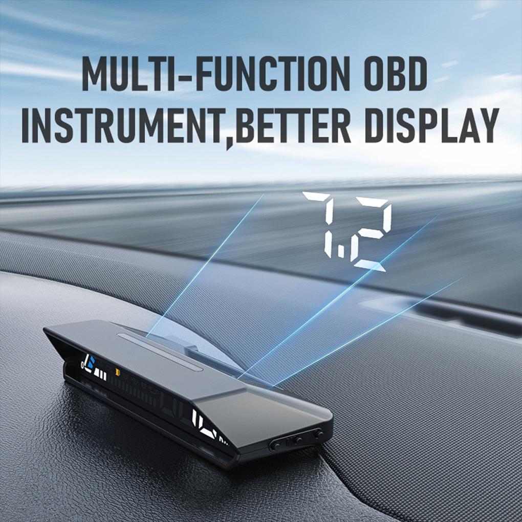 OBD Gauge Display HUD Hud Head Up Display Multifunctional Smart Gauge Heads Up Display For Car