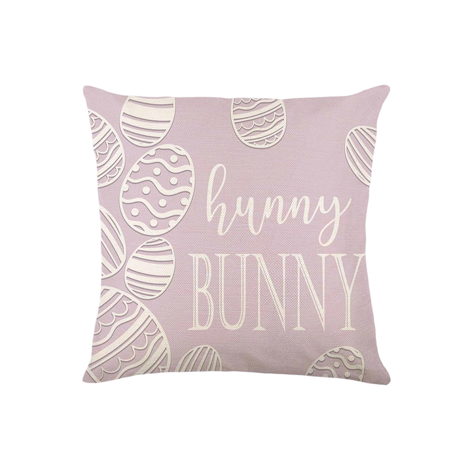 

Easter Pillowcase, 17.71 17.71 Inches, Winter Holiday Theme, Sofa Cushion Cover.