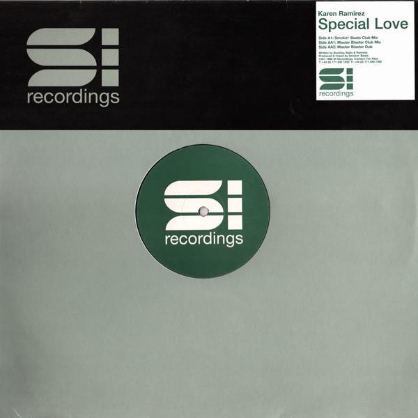 

12-дюймовая пластинка KAREN RAMIREZ Special Love SIR001 S.I. Записи 1998 Великобритания Танцевальная Электроника Б/у