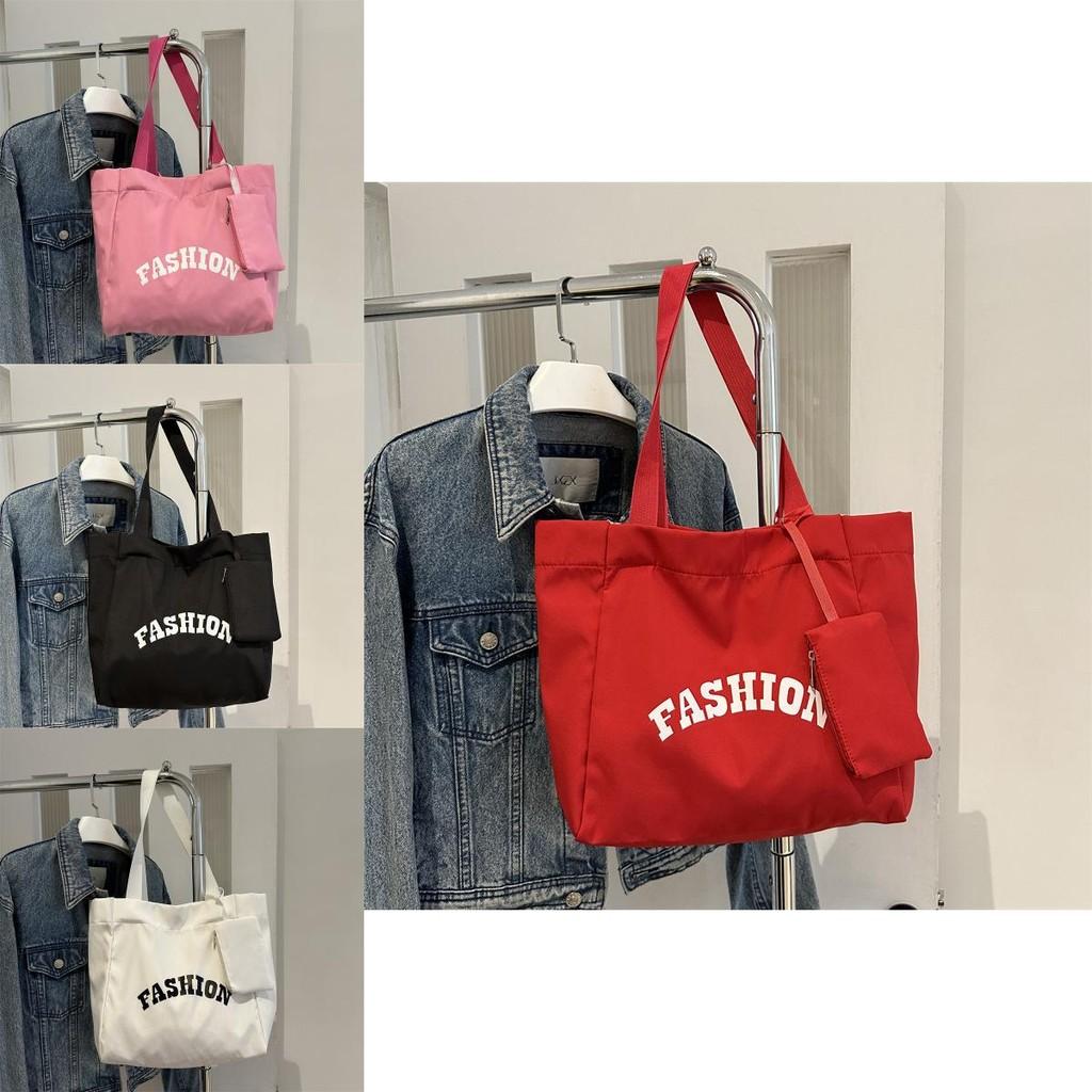 Fashionable Large Capacity Oxford Fabric Tote Bag Stylish Casual Shoulder Handbag