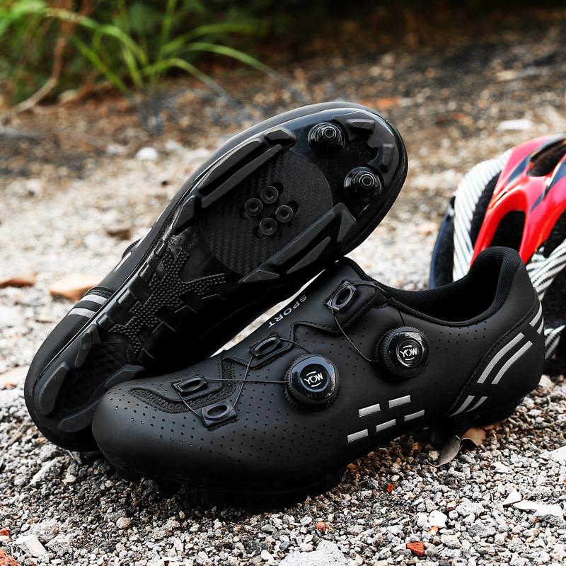 Rad-Sneaker Mtb mit Cleats Herren Carbon Sport Speed Bike Schuhe Damen Mountain Racing Flat SPD Rennradschuhe