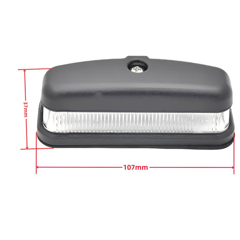 LED Rear License Number Lamp Plate For Land Rover Series 2 2A 3 Defender 90 110 130 1987-2016 XFC100550 PRC7255 XFC100550LED