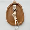 Cute Cartoon Animals Pacifier Chain Clip Cotton Cloth Dolls Animal Wood Rodent Nipples Holder Newborn Toys Teether Accessories