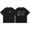 Difference Market Currency ASSC CLUB Hiroshi Fujiwara Lightning Series Printed Men's and Women's Loose Casual Short Sleeve T-Shirt