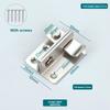 Stainless Steel Door Bolt Door Security Lock Wood Door Lock Left Right Hand Door Hardware Home Safety Lock