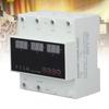 Automatic Transfer   DIN Rail Mounted 3 Phase   LED Display Under Over Voltage Protector