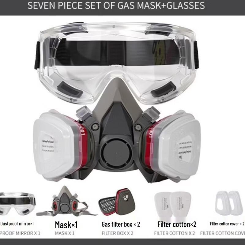 Lieve Half-Face Respirator Mask Kit