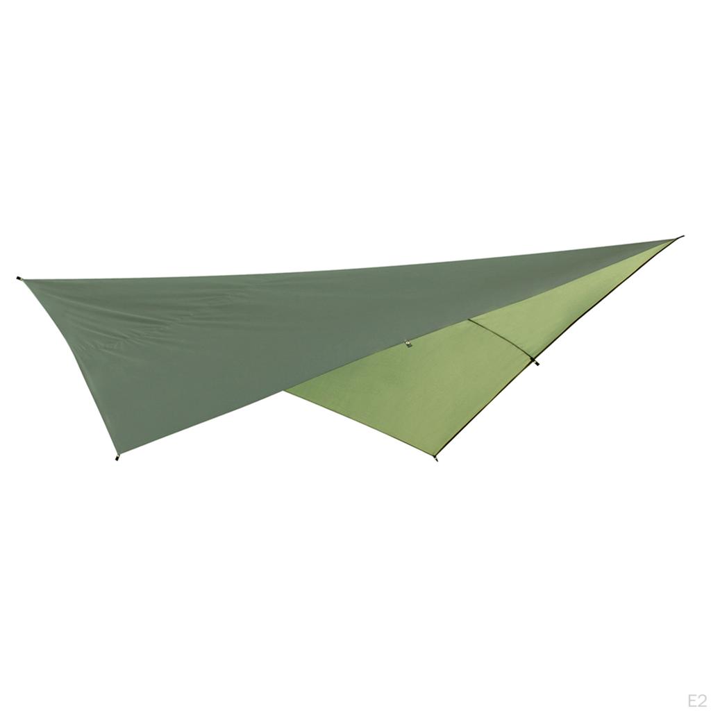 Tent Tarp 3 Meters, Portable Lightweight Windproof Camping Shelter, 3-4 Person Picnic