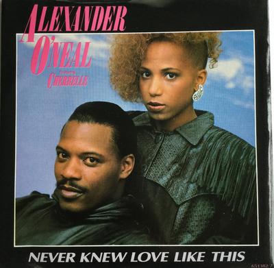 7inch Record ALEXANDER O'NEAL, CHERRELLE - Never Knew Love Like This 6513827 Tabu Records 1988 UK Dance & Electronica Used