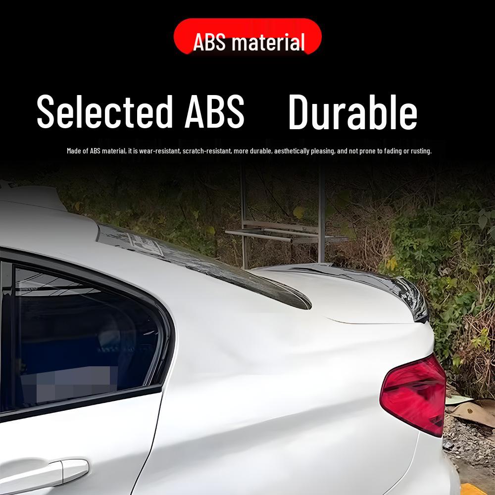 Compatible M4-style rear spoiler for BMW 1 Series F52 (2017+), easy installation, precision-molded.
