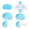 Sanrio Lunch Box Cinnamoroll 589365 Face-Shaped 2-Tier -