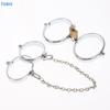 [TL][TL]DIY Metal Tool Lock Elliptical Metal Ring Chain Home Men's And Women's Restraint Tool Parts Accessories Home Products