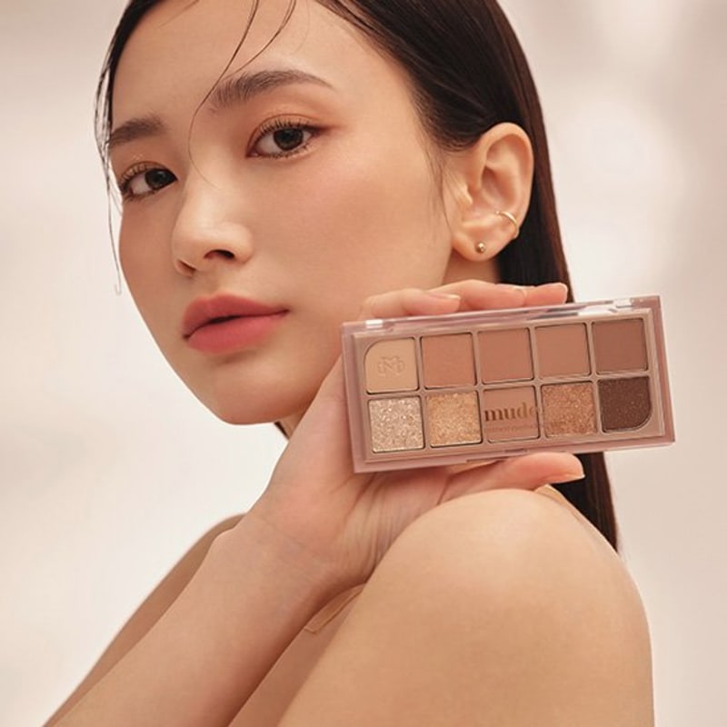 [MOOD] Scholl Moment Eye Shadow Palette 4 types (Choose 1) 03 Pitch Memory