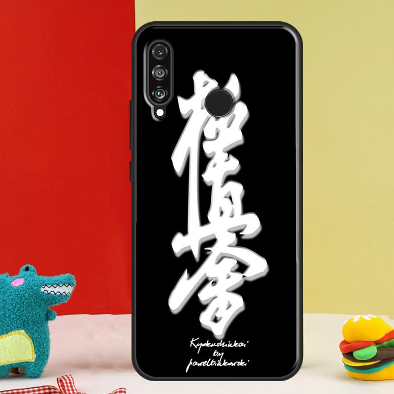 Kyokushin Karate Symbol For Huawei Nova 12s 12i 11i 8i 9 10 SE Y91 Y90 Y60 Y70 Y72 Y61 P20 P40 P30 Lite P60 Pro Case