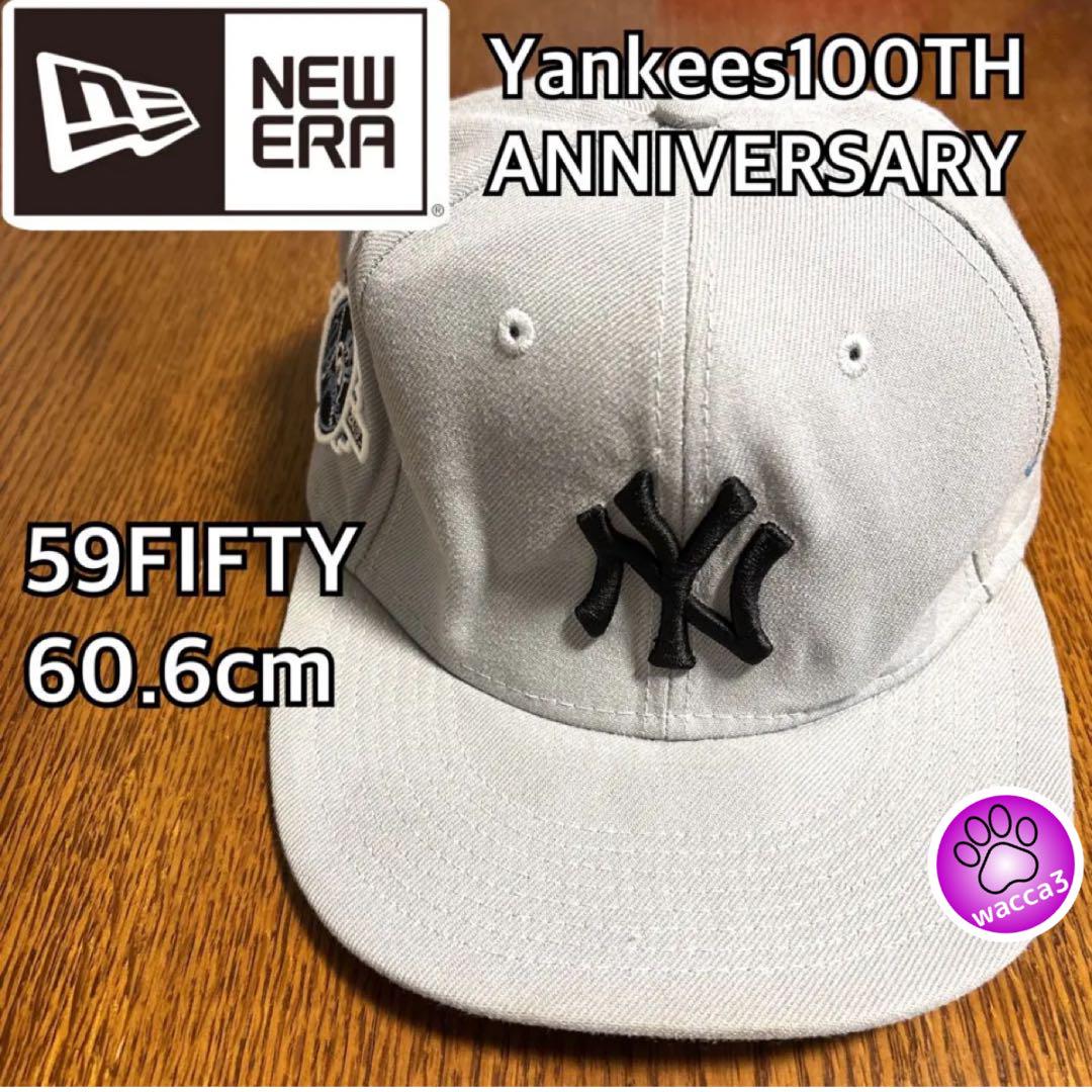 

[USED] New Era 59FIFTY Yankees 100th Anniversary Cap, 60.6cm