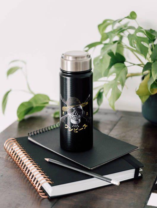 Bouteille isotherme - metalica - hot&amp;cold 550ml - acier inoxydable - double paroi - bouchon hermétique