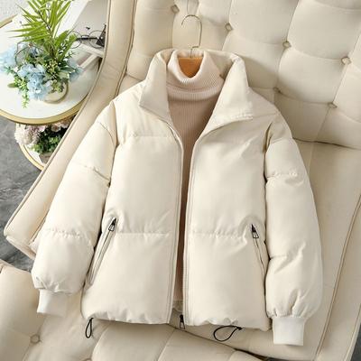 Koreanischer Stil, kurze Winter-Baumwolljacke, neuer Brotmantel, verdickte Baumwolle, gepolsterte Oberbekleidung