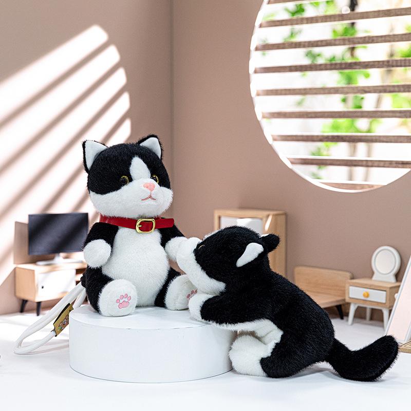 Palm Treasure Series Plush Toy Doll Cute Hippo Simulation Animal Children's Cartoon Doll Keychain