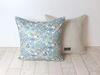 DDintex FLORET LONDON Cushion Angelica 45x45cm Cover, Gala, Blue, [Liberty Print]