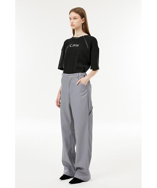 ANOTHERYOUTH Logo Carpenter Pants - Gray