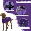 Russian Extreme Cold Waterproof Dog Coat - Windproof, Anti-freeze, Cotton Clothing for Large Dogs