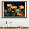 5d DIY Diamond Painting Cross Stitch Cactus Flowers Diamond Embroidery Mosaic Full Round Drill Home Decor Arts
