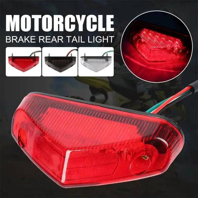 2025 Year Motorcycle Tail Light Rear Brake Warning Led Lights 12V Turn Signals Brake Stop Lights For Motorcycle ATV Dirt