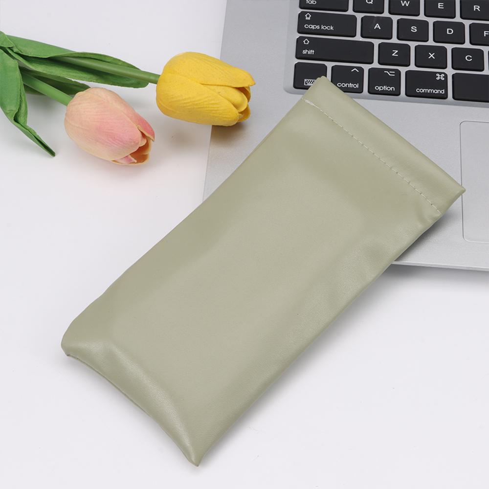 PU Sun Glasses Pouch Simple Waterproof Bag Case New Eyewear Storage Bags