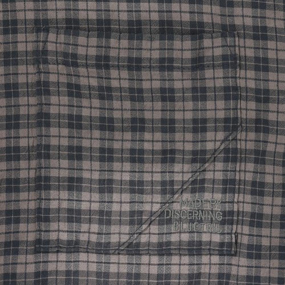 Bluetail Brown Check Shirt Aaa1bl02bn