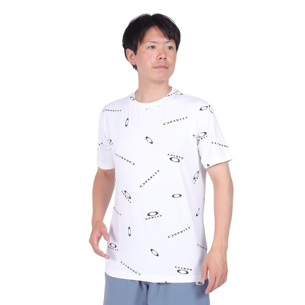 

Oakley Modern Enhance QD SS GRAPHICEVO White XL Size Tee, 3.7 (186), Print, (Japan 2XL)