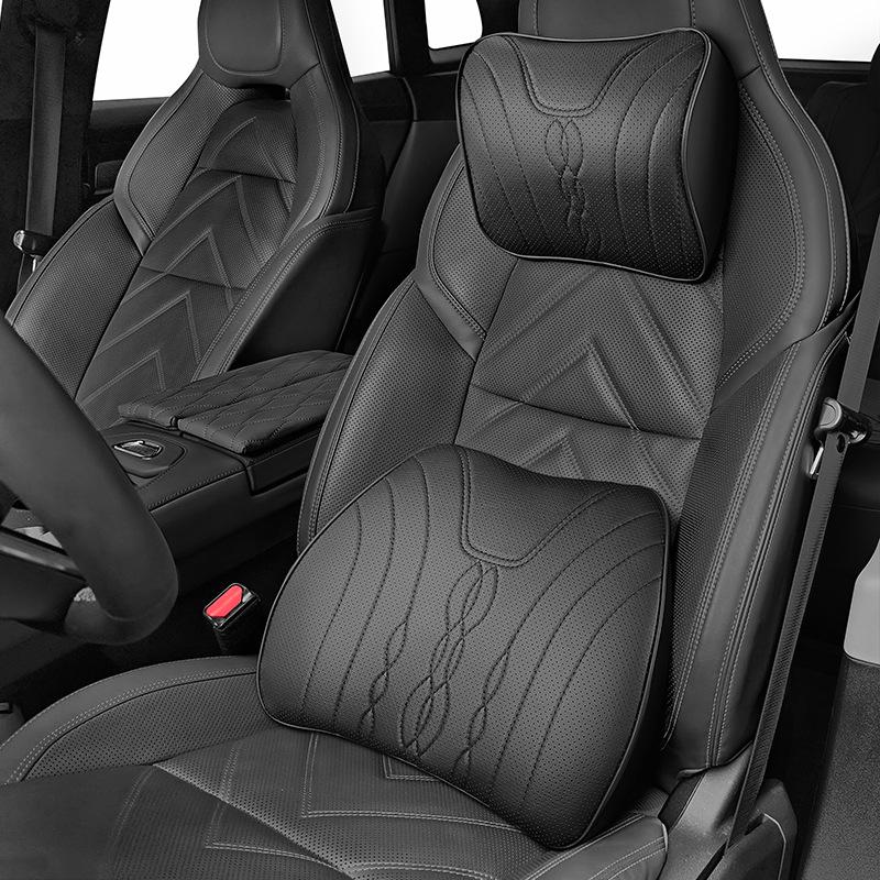 Haval Car Headrest Lumbar Support Pillow for H6, Big Dog, Menglong, H9, H5, Xiaolong – Memory Foam, All-Season Neck Protection