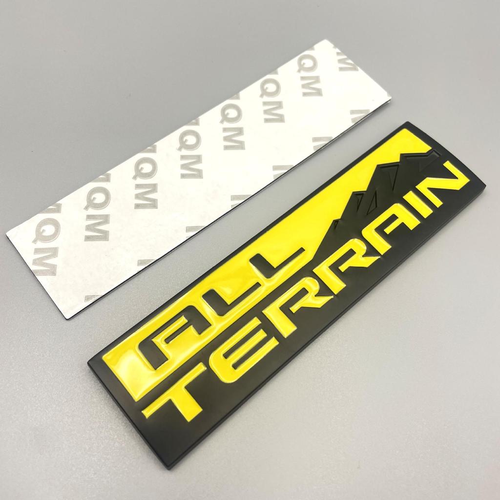 Chevrolet Pickup Trucks All-Terrain Logo Decal for Off-Road Use.