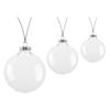 Clear Disk Globes Ball DIY Craft Tools Empty Christmas Tree Ball Transparent Ball Plastic For Indoor Decorations DIY Craft Tools