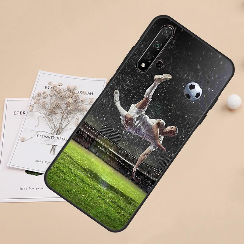 Football Soccer For Huawei Nova 12i 11i 8i 7i 3i 9 10 SE Y60 Y61 Y70 Y72 Y73 Y90 Y91 P20 P30 P40 Lite Case