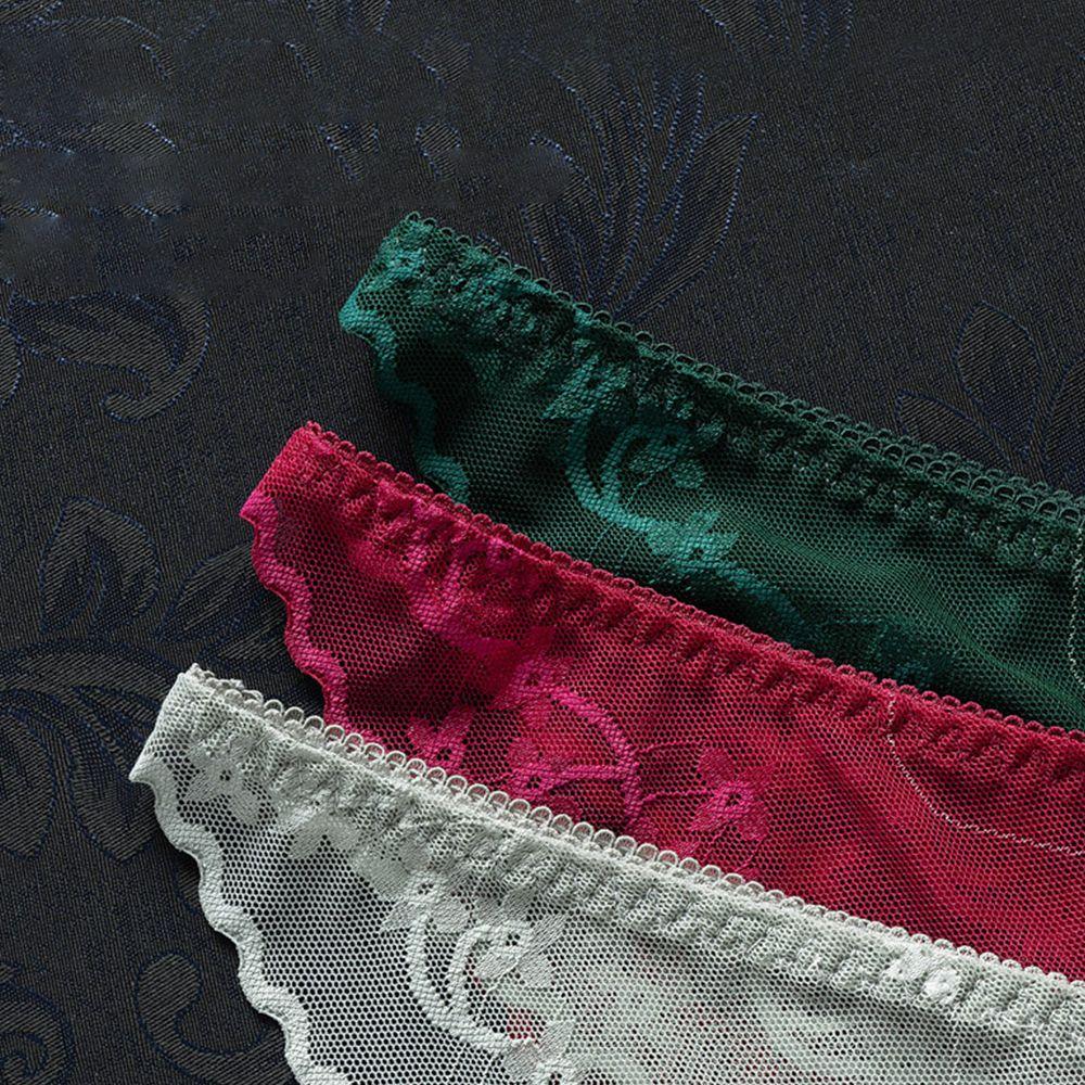 Fashion Design G-String Girls Korean Style Underwear Low-Waist Thong Women  Lingerie Lace Panties