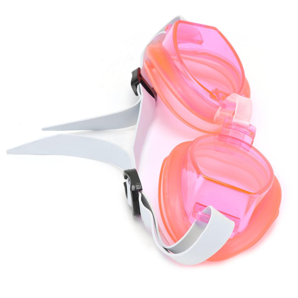 Swimming Glasses with Earplugs and Nose Clip Adjustable Swimming Goggles for Kids ChildrenRed