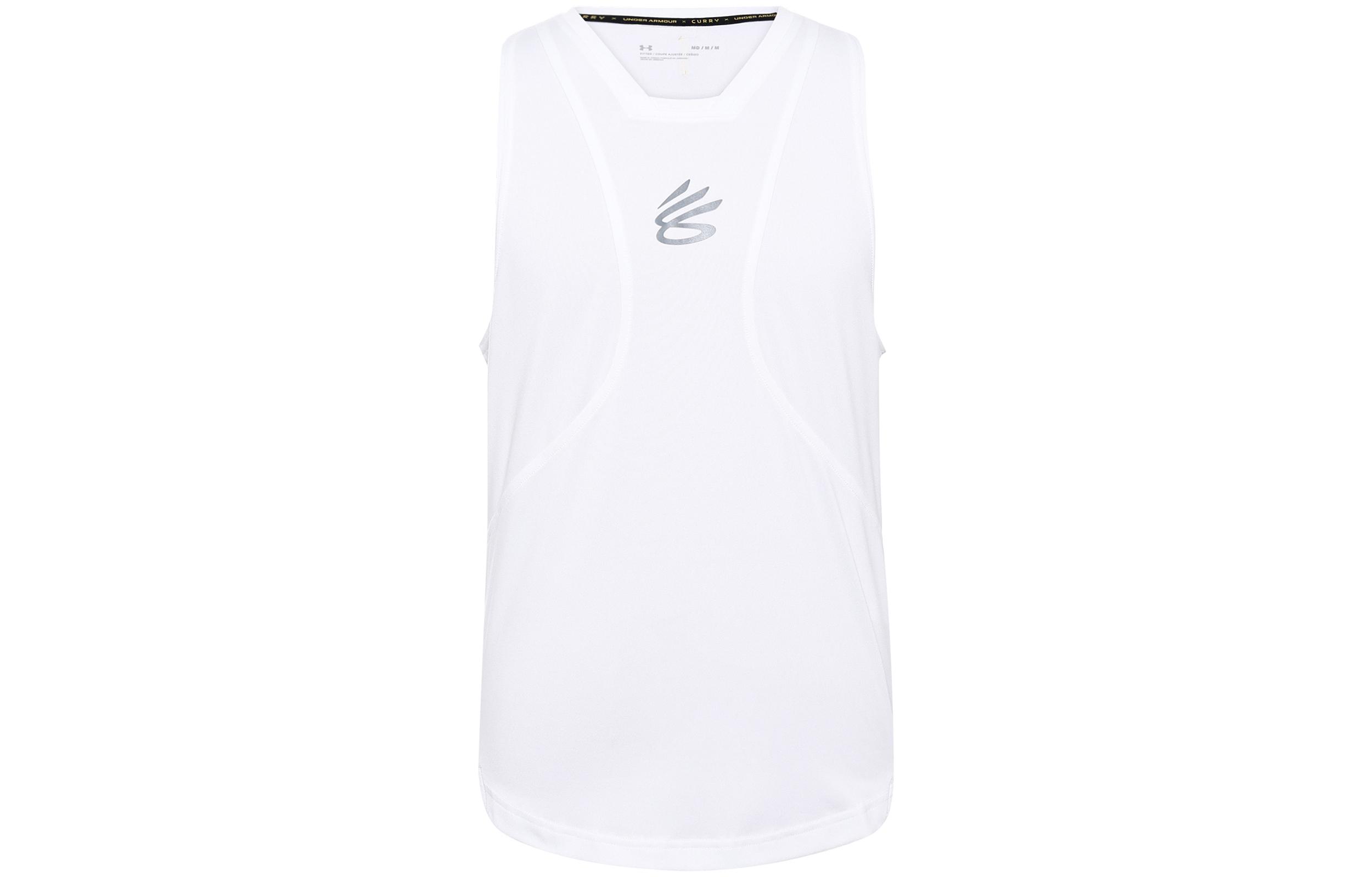 Under Armour Tank Top Men s White 1362587-100 S