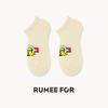 5 Pairs of Female Spring and Autumn Thin Shallow Mouth Low Top Sweat Breathable Cotton Boat Socks