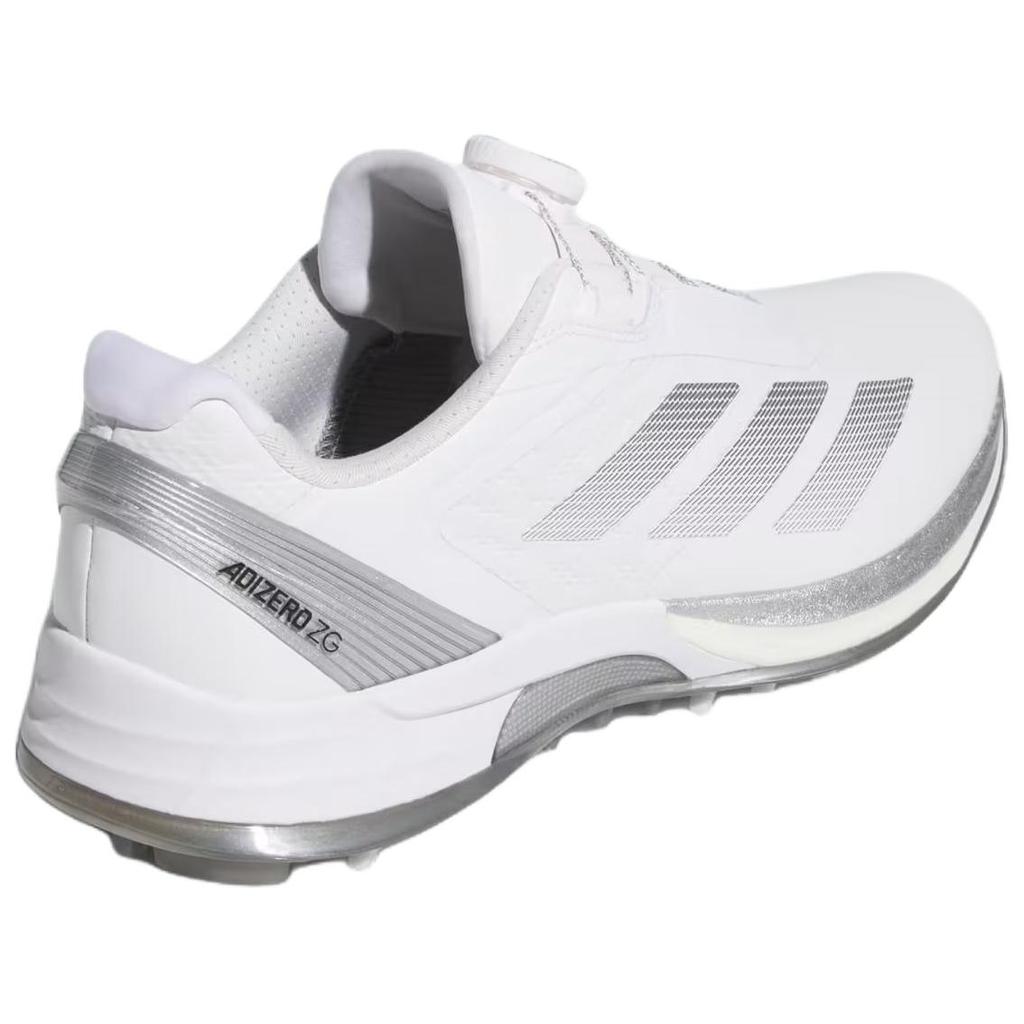 Adidas Adizero Zg Lo Boa Spikeless Fashion Comfortable Golf Shoes Men Sneakers White Gray JS1766