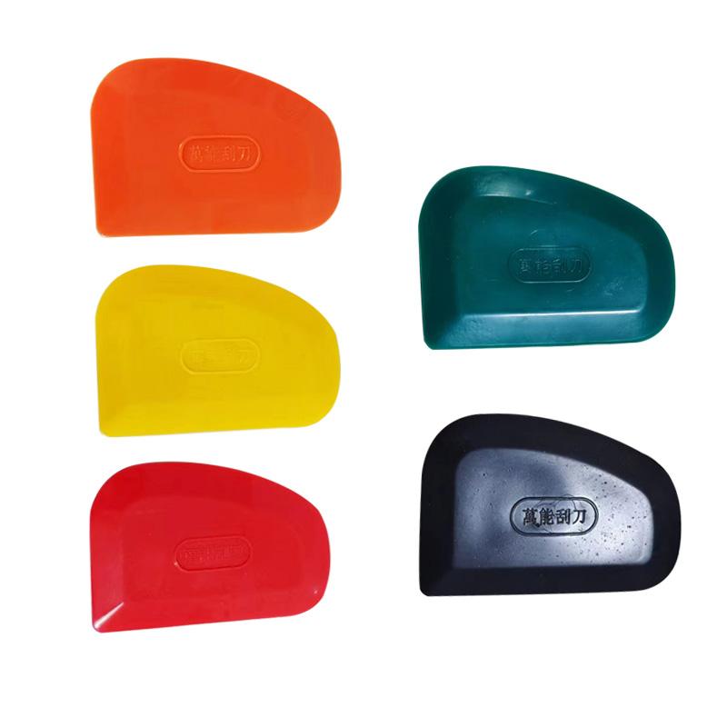 Paint Tool Putty Oval Scraper Scraper Putty Knife Plastic Car Paint Hand Tool Rubber Material