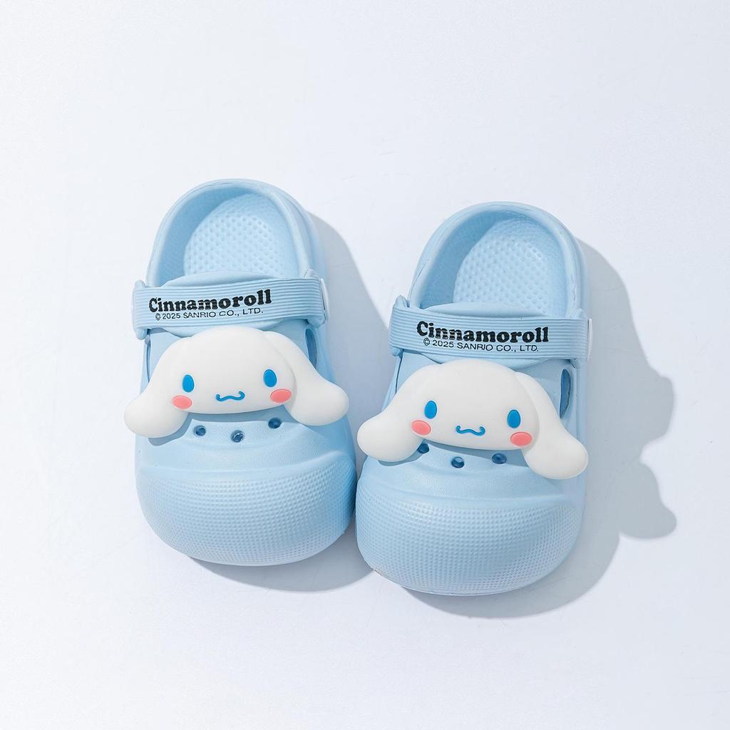 Sanrio Girls' Summer Slippers: Non-Slip, Closed-Toe Clogs & Sandals for Indoor/Outdoor Use