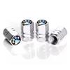 4pcs Aluminum Alloy Car Wheel Tire Valve Caps Tyre Rim Stem Covers Dustproof Tire Cap For Honda Toyota Seat VW Ford Accessories BT1