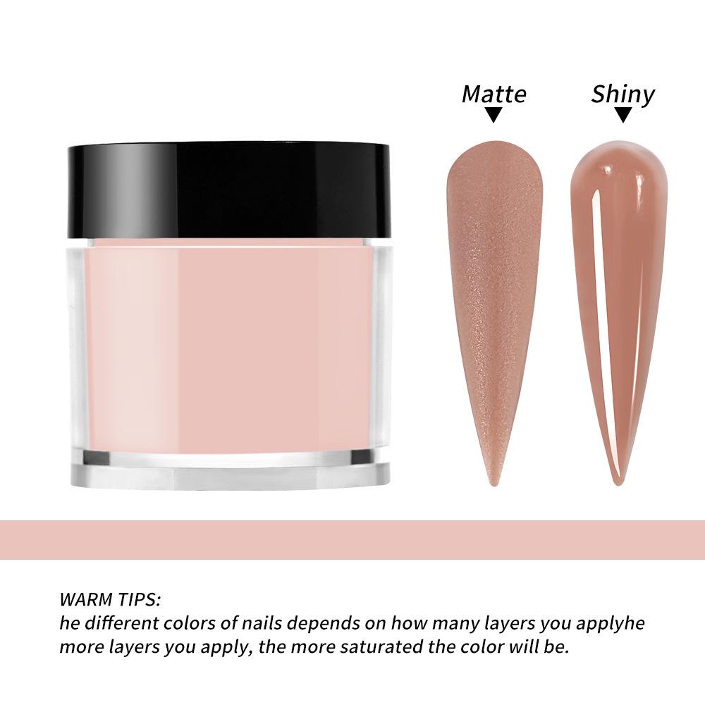 Nail Crystal Powder: Multi-color French Pure Color & Carving Extension 4-in-1 DIY Powder