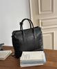 Bvp Glen Check Pattern Genuine Leather Men'S Briefcase T1105