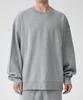 Honeycomb Oversized Sweatshirt [Medium Grey]