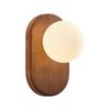 Minimalist Solid Wood New Bedroom Wall Lamp Wabi Sabi Style Bedside Lamp Aisle Lamp Foyer Lamp Wall Retro Lighting Fixture Home