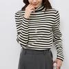 ROPE PICNIC Rib Turtle Knit F Anti-Pilling Pullover/Easy Care, Off-White (17)