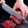 7 Pcs/Set Damascus Laser Pattern 4Cr Stainless Steel Kitchen Knife Set Kitchen Stuff Chopping Knife Fruit Boning Cutter