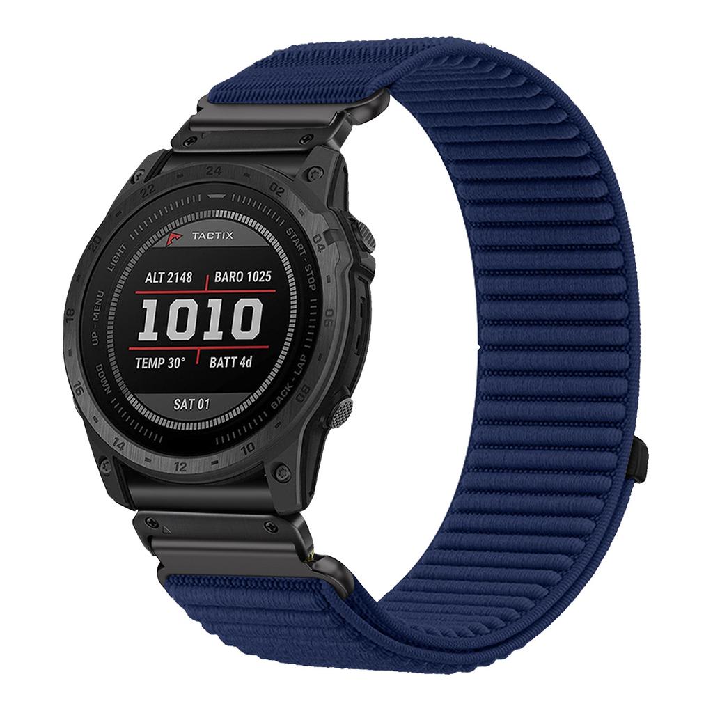 22mm 26mm Nylon Quick Release Loop Strap for Garmin Fenix 8 7X 7XPro Fenix 6X 6 5X 5Plus Tactix7 Forerunner965 955 Enduro 3 Band